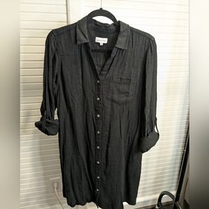 Thread & Supply Black Long Sleeve Dress